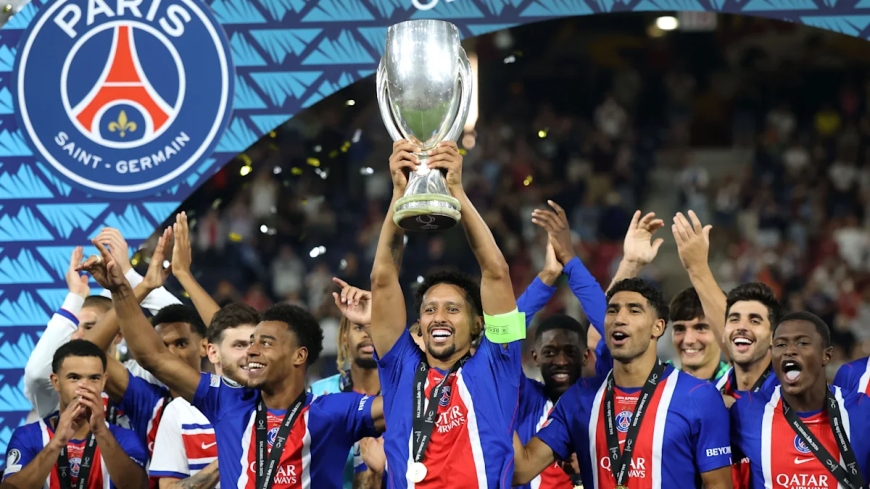 Le PSG remporte une nouvelle Supercoupe d’Europe face à Aston Villa