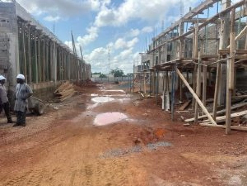 Construction de l’hôpital de district de Kangaba : Les travaux avancent à bon rythme