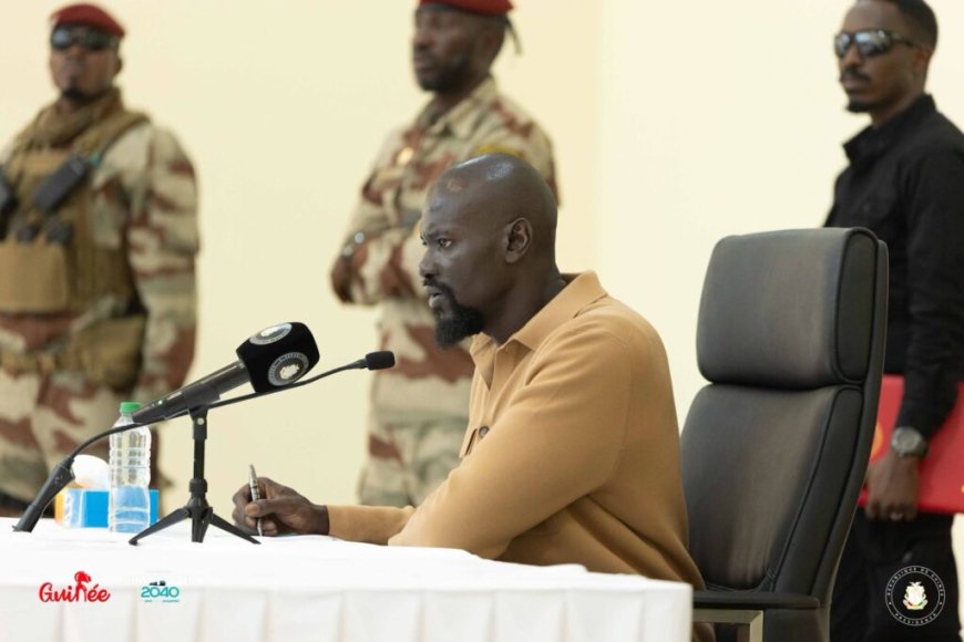 Guinée : Doumbouya place la sécurité au cœur de sa reprise