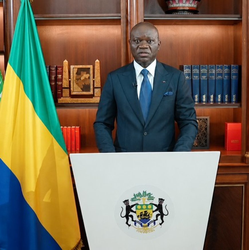 Brice Clotaire Oligui Nguema face à la nation gabonaise : "Etre Gabonais, c'est honorer un héritage commun et contribuer, avec dignité et discernement"