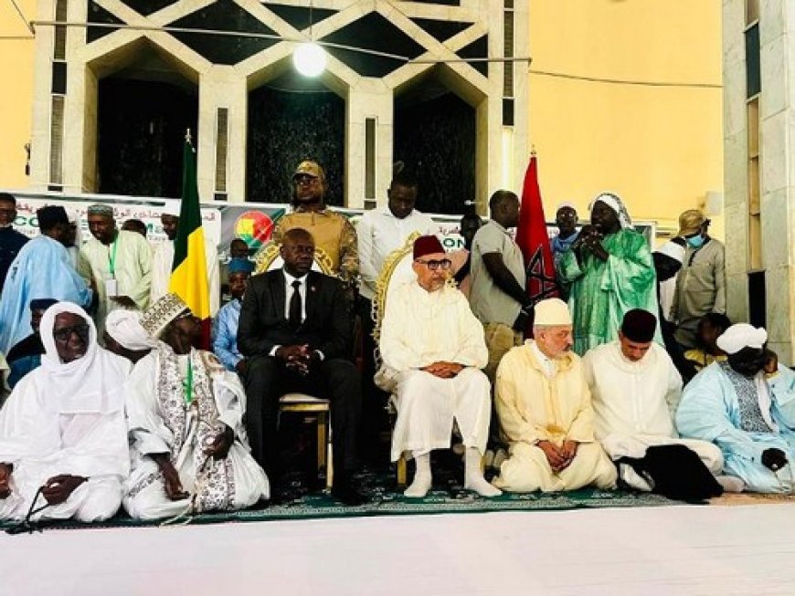 Wazifa nationale pour la paix et la cohésion sociale au Mali : Le Maroc et le Mali prient ensemble à la Grande Mosquée de Bamako