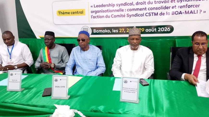 BOA-Mali : le comité syndical CSTM renforce les capacités de ses membres