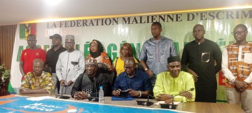 Fédération malienne d'Escrime :  Abdoul Wahab Zoromé reconduit pour 4 ans
