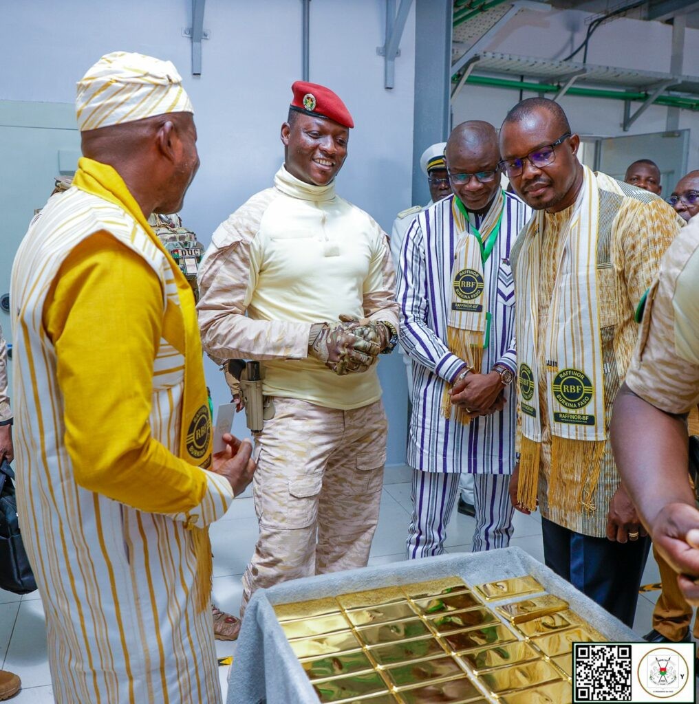 « L’or doit être transformé, contrôlé, valorisé et certifié au Burkina Faso », selon le Président Traoré