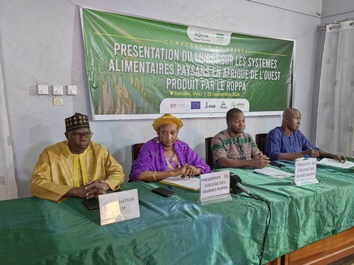 Systèmes alimentaires : le ROPPA sonne l’alarme et réclame un virage politique en Afrique de l’Ouest
