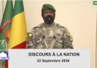 22 septembre 2026 : Assimi Goïta dresse le bilan de la Transition et réaffirme la quête de souveraineté du Mali