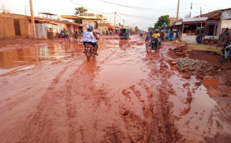 Route de Gouana : Sur la latérite, à qui mieux mieux