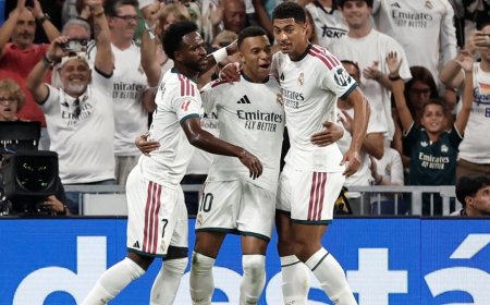 Liga : porté par un grand Kylian Mbappé, le Real Madrid gifle le Rayo et revient à hauteur du Barça !