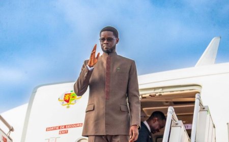 Sénégal : Diomaye Faye en déplacement à Washington et aux ÉAU