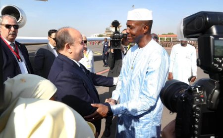 Mali-Algérie: Les photos de l'arrivée du Premier ministre algérien Sifi Ghrieb à Bamako