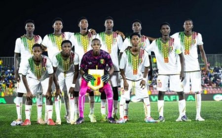 Tournoi UFOA-A U-17 : battus par la Guinée, les Aiglonnets prolongent le week-end noir du football malien