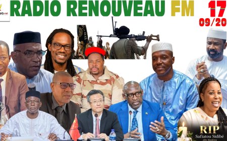 La Revue de Presse de la RADIO RENOUVEAU FM du 17 Septembre 2026