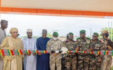 Polyclinique des Armées de Kati : Assimi Goïta inaugure un nouveau plateau médical dédié notamment aux blessés de guerre