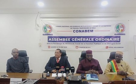 Réélection de Mohamed L. Ag N’Déguéou à la Présidence du CONABEM pour un Nouveau Mandat