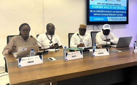 De la Concertation à l’Action : Vers un Espace Civique Résilient au Mali, le Réseau Siguida Hêrêma capitalise les acquis du Forum Multi-Acteurs