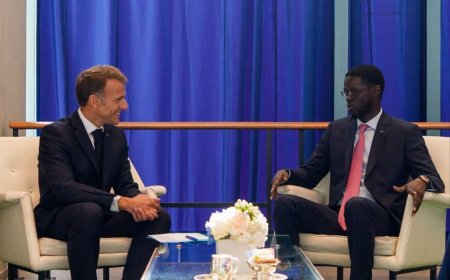 Emmanuel Macron et le président du Sénégal discutent du partenariat et de la sécurité