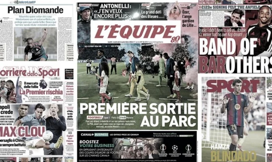 La presse française a fait son choix pour le Ballon d’Or, le plan du Barça pour Hamza Abdelkarim