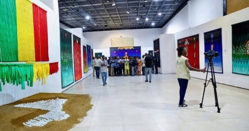 Vernissage de l’exposition « l’Ame des signes » : Abdoulaye Konaté retrouve le Musée national après 35 ans