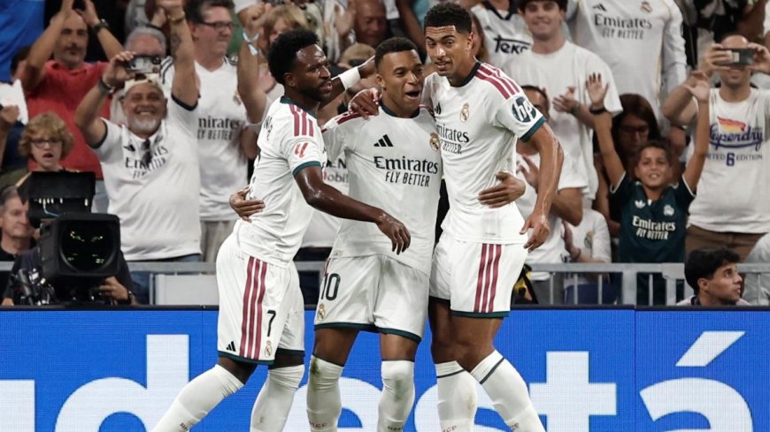 Liga : porté par un grand Kylian Mbappé, le Real Madrid gifle le Rayo et revient à hauteur du Barça !