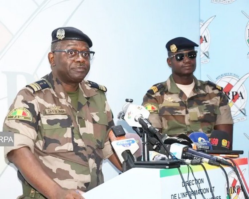 Situation sécuritaire et de défense du pays :  Le Directeur de la DIRPA fait le bilan des opérations des FAMa durant le mois d’Août