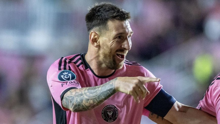 Lionel Messi atteint les 100 buts avec l’Inter Miami et décroche le 49e trophée de sa carrière