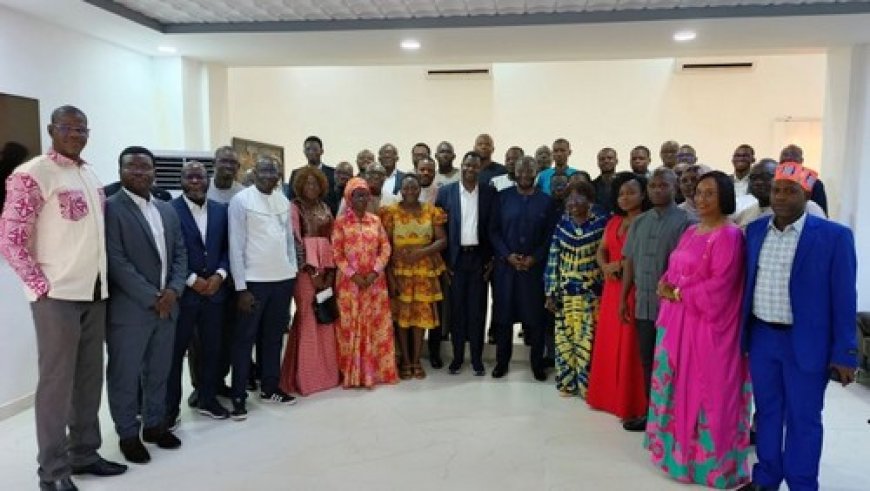 Siège de l’UEMOA à Ouaga : la Plateforme des médias économiques reçue par le président Abdoulaye Diop