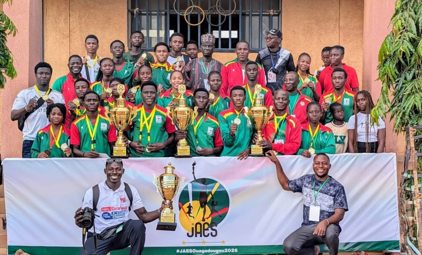 Le Burkina Faso remporte le classement des médailles des Jeux sportifs de l’Alliance des États du Sahel