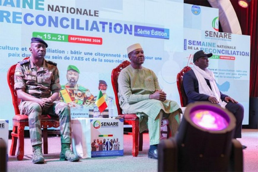 SENARE 2026 :  Abdoulaye Maïga appelle à faire de la réconciliation un réflexe national