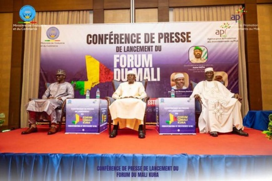 Investissement au Mali : le forum « Mali Kura » ouvre ses portes les 11 et 12 décembre
