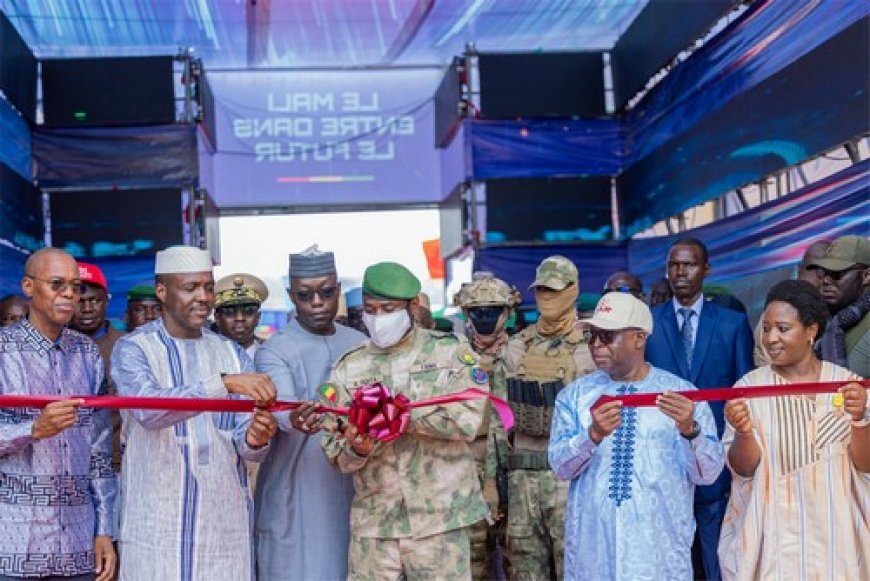 Kati : Le président de la Transition inaugure le Centre d'intelligence artificielle et de robotique du Mali