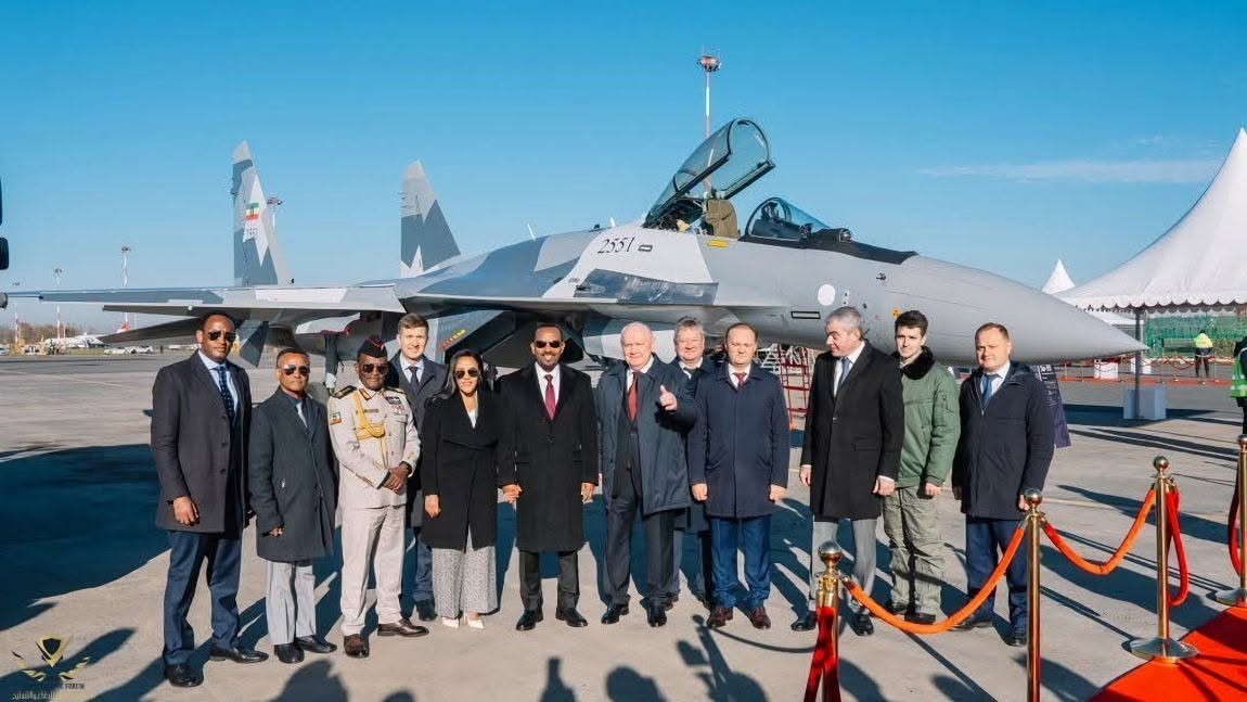 L’Éthiopie reçoit 12 avions de combat russes Su-35