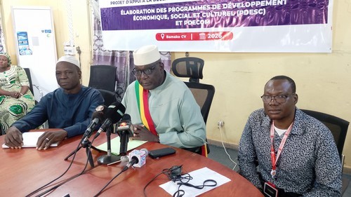 Commune V du District de Bamako : lancement officiel du processus d’élaboration du PDESC 2027-2031
