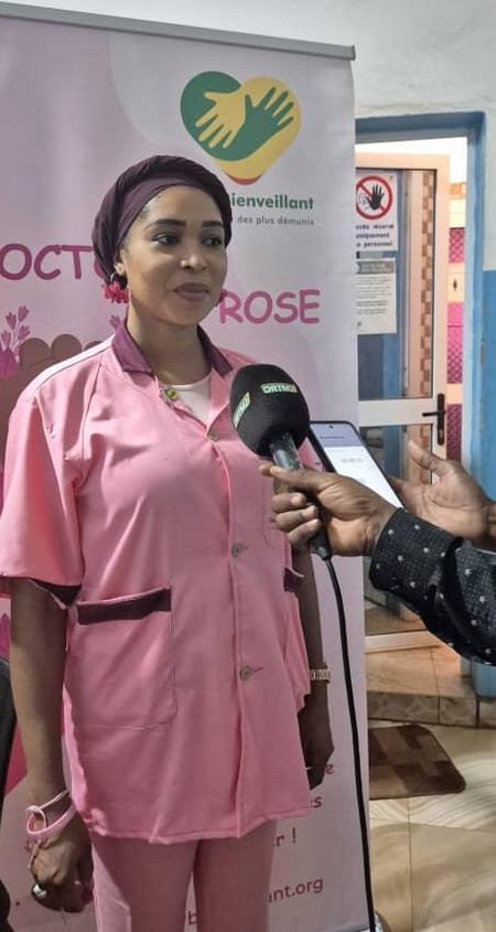 Campagne nationale "Octobre Rose" 2026 : Cœur Bienveillant au chevet des pensionnaires de Djiguiya Bon