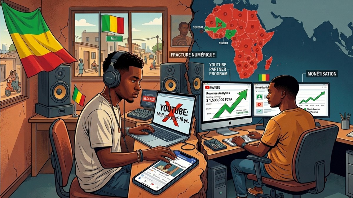Fracture numérique : les créateurs africains face à l’inégalité du partage des revenus
