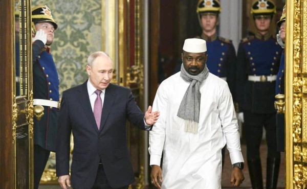 Mali-Russie : au Kremlin, Poutine et Assimi Goïta évoquent les perspectives de leur partenariat
