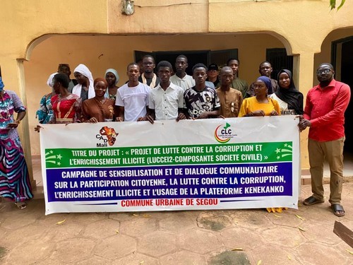 La CAD-Mali a  lancé à Ségou une semaine d’action contre la corruption 
