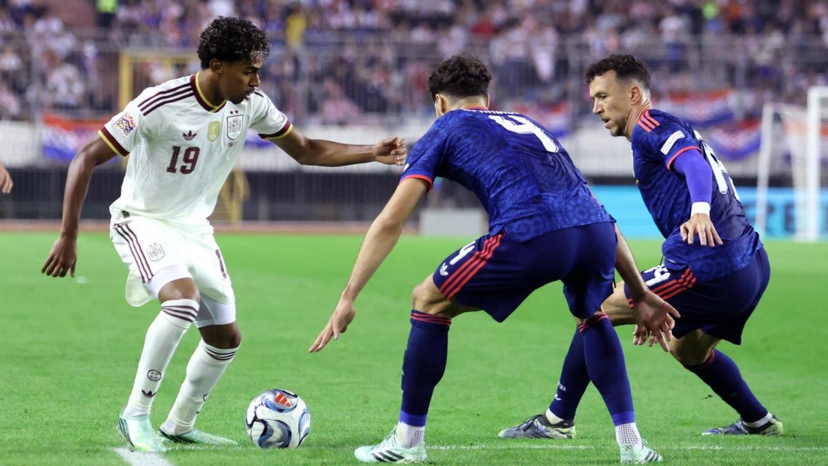 Ligue des Nations : l’Espagne s’impose à l’arraché en Croatie et assure sa place en quarts, l’Angleterre enchaîne contre la Tchéquie