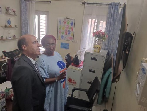 Visite du Directeur Général de Moov au Centre APIEFEM-WILI