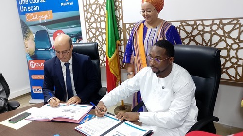 Transport à Bamako : Régler ses courses Mouv VTC avec Moov Money est désormais possible