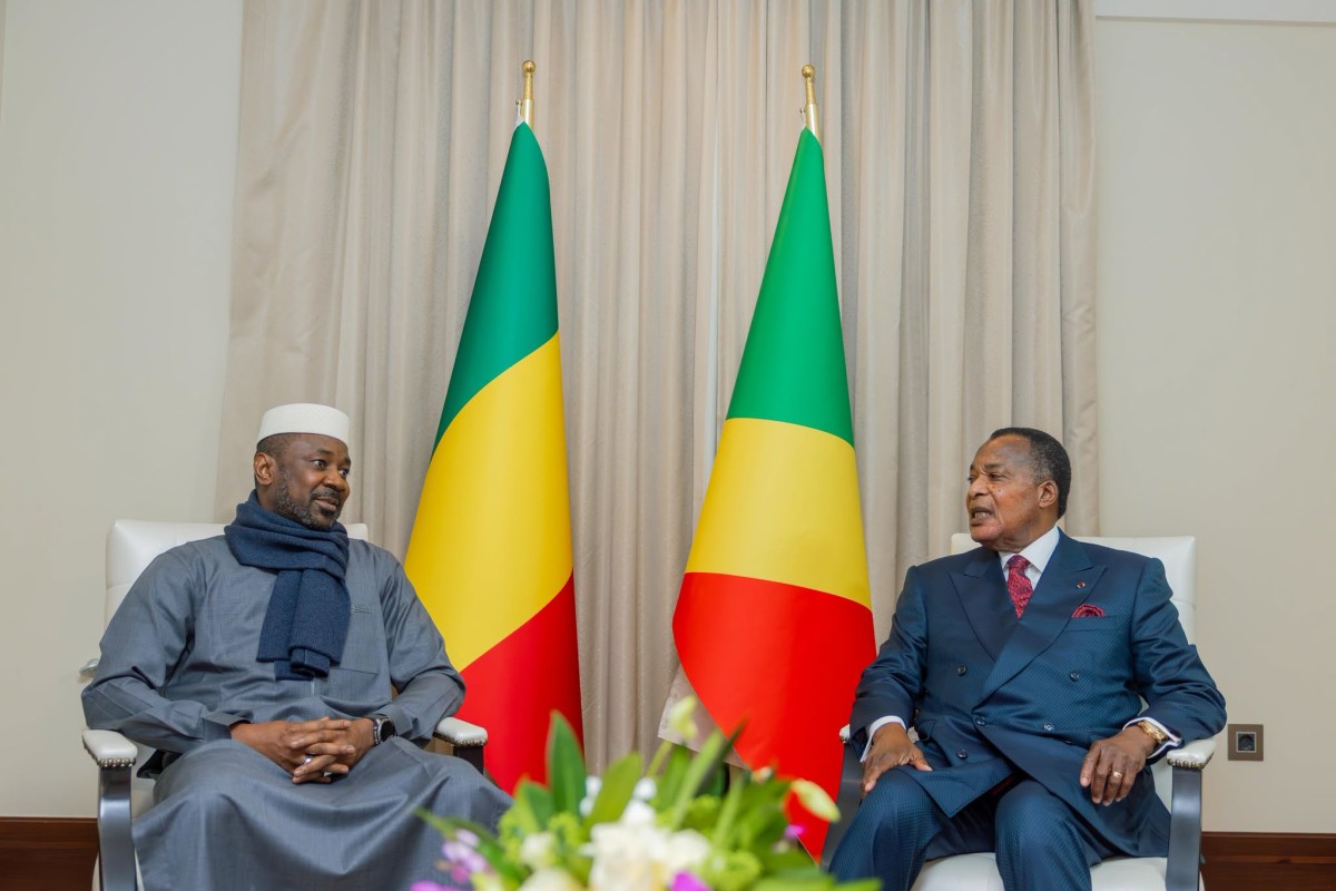 À Moscou, Goïta et Sassou Nguesso plaident pour une Afrique unie face aux défis sécuritaires