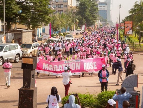 Marathon Rose : Une Mobilisation de Soutien  contre les cancers féminins au Mali