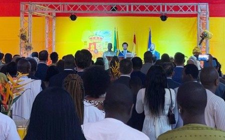  Le chargé  d'affaires de l'ambassade d’Espagne, Miguel Angel De Diego martin à la fête nationale espagnole : "Notre relation repose sur le respect mutuel, la souveraineté de chacun et l'intérêt réciproque"