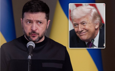“C’est aux Ukrainiens de choisir leur dirigeant”: Zelensky recadre Trump