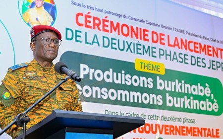 Burkina Faso : Ibrahim Traoré appelle à faire de chaque achat «un acte de souveraineté»