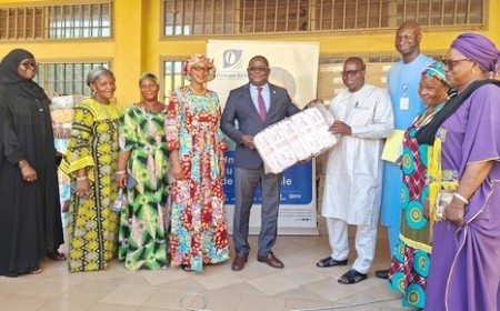 Pouponnière de Niamana : La BDM-Sa fait un don de produits de première nécessité pour soutenir les enfants vulnérables