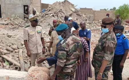 Dioïla : Dix morts dans l’effondrement d’un bâtiment en construction