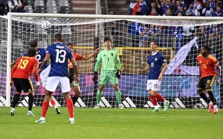 Ligue des nations : les Bleus retournent la situation face à la Belgique, (4-1)