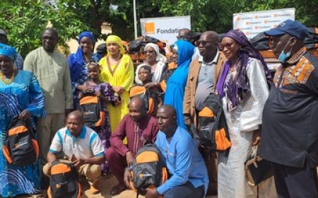 2ème Édition de Orange Kalan Kits Lancée à l’École Fondamentale Oumar Doumbia