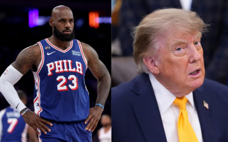 Le comportement de LeBron James pendant l’hymne américain met Donald Trump en colère