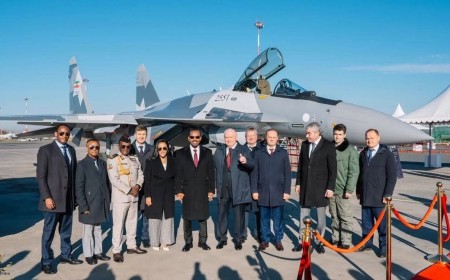 L’Éthiopie reçoit 12 avions de combat russes Su-35